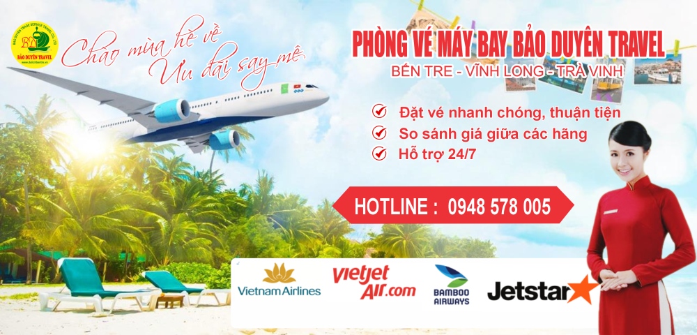 VE MAY BAY BEN TRE
